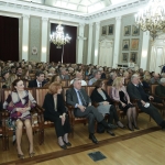 Детаљ са свечаности у Ректорату БГ Универзитета
