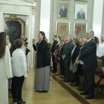 Химна Боже правде у извођењу дечјег састава Првог београдског певачког друштва